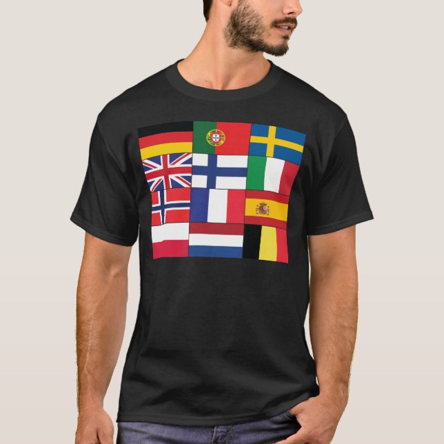 Hejer Europa:) Tee Shirt (Framsida)