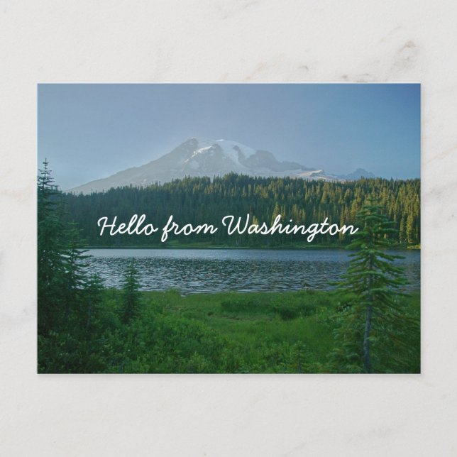 Hejer från Washington Vykort (Framsida)