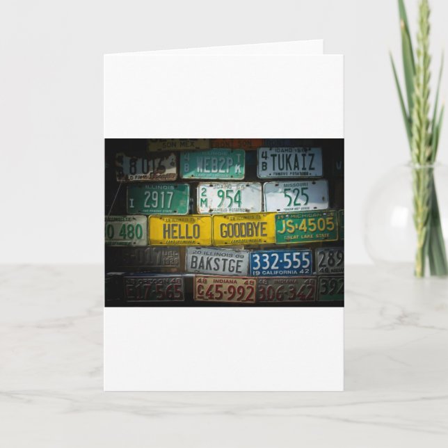 Hejer Goodbye Kort (Framsida)