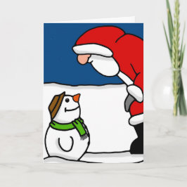 Hejer Herr Santa Helgkort