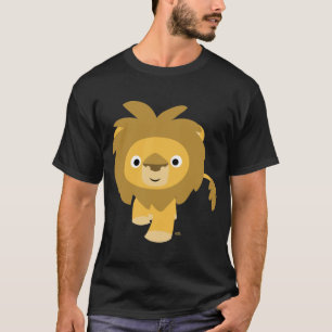 Hejer!! Lejon T-tröja för tecknad Tee Shirt