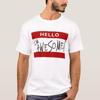 Hejer mig förmiddagfantastisk! tee