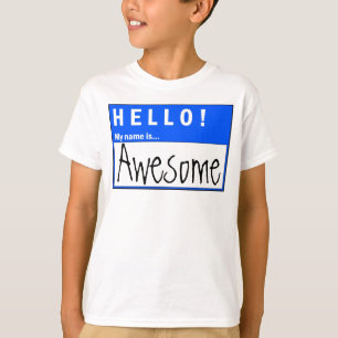 Hejer! Mitt namn är den enorma roliga T-tröja T-shirt