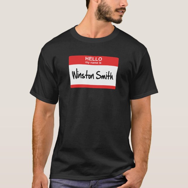 Hejer. Mitt namn är den Winston smeden Tröja (Framsida)