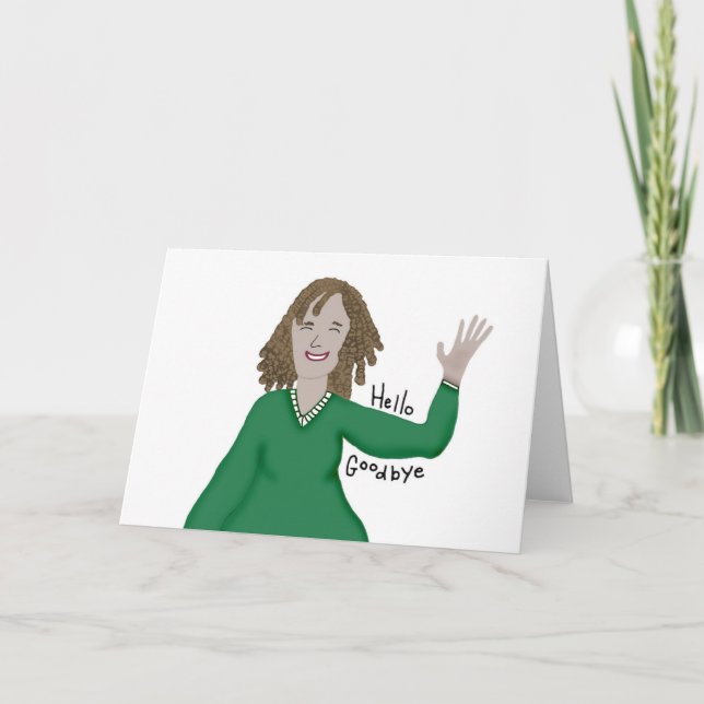 Hejer och Goodbye kort (Framsida)