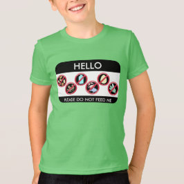 Hejer överträffar jag förmiddagen som är allergisk t shirt