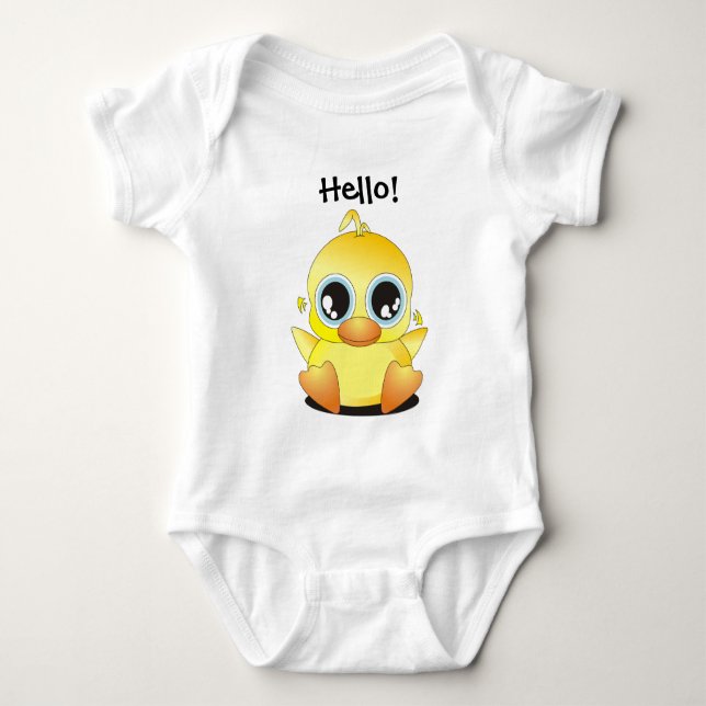 Hejer som lite är ducky! tee shirt (Framsida)