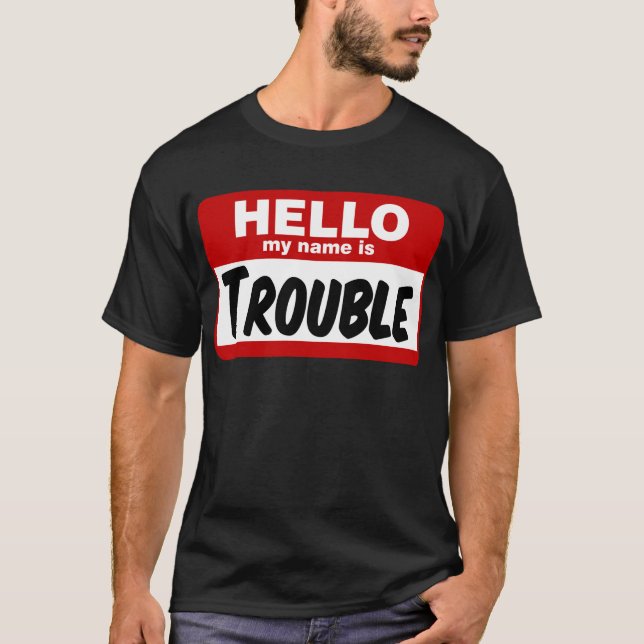 Hejer som mitt namn är, besvärar! t shirt (Framsida)