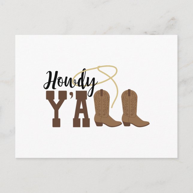 Hejsan allesammans vykort (Framsida)