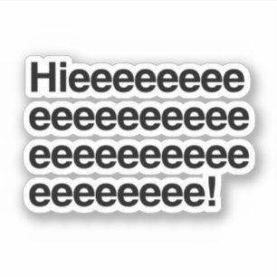 Hejsan! Klistermärken