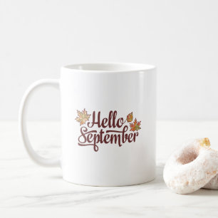 HejSeptember nedgång Kaffemugg