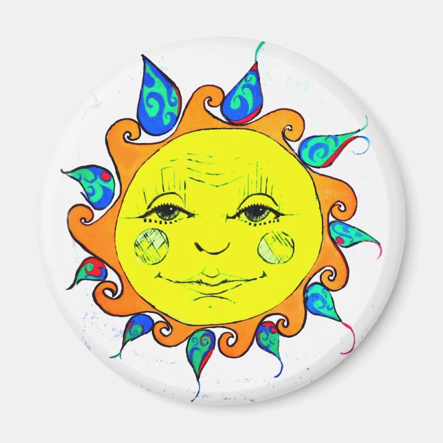 Hejsolsken Magnet (Framsidan)