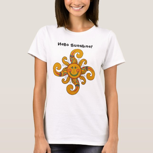 "Hejsolsken!", T-tröja T Shirt (Framsida)