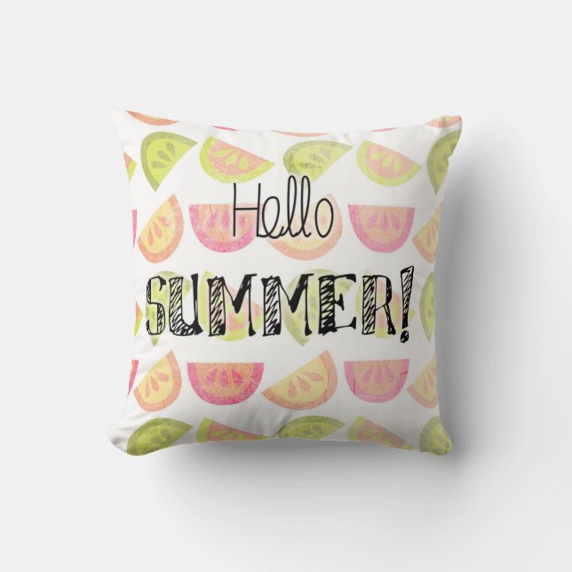 Hejsommar! Dunen kudder Kudde (Framsida)