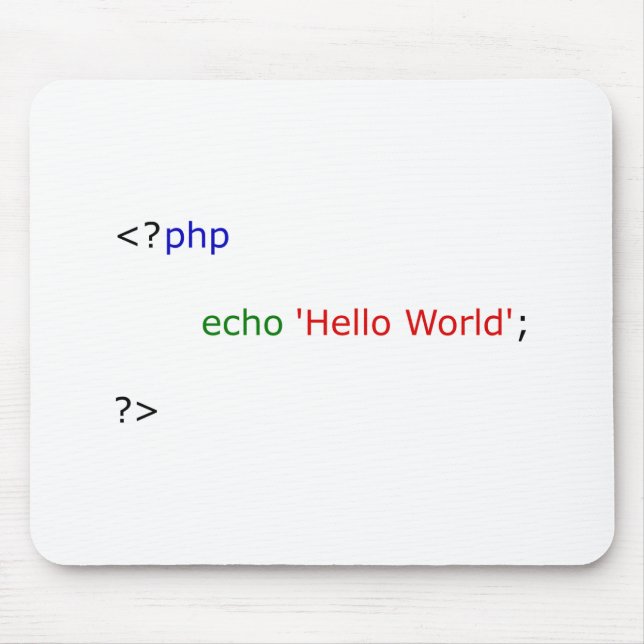 hejvärld musmatta (Framsidan)