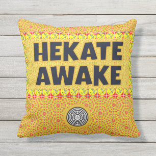 Hekate Aake Strophalos Iynx Seal Nyckel Sigil Kudde