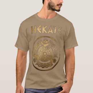 Hekate Grekiska gudinna från Witchcraft och Magic T Shirt