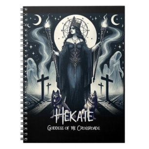 Hekate Gudinnan för vägkorsningens spöklika andar Anteckningsbok