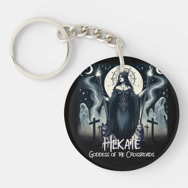 Hekate Gudinnan vid vägskälet Spöklika andar (Framsidan)