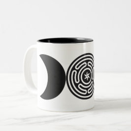 Hekate Witchcraft Two-Tone Coffee Mugg