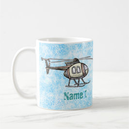 Hektischhelikopter mugg