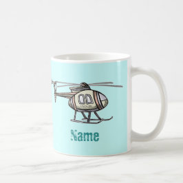 Hektisk helikopter-mugg kaffemugg