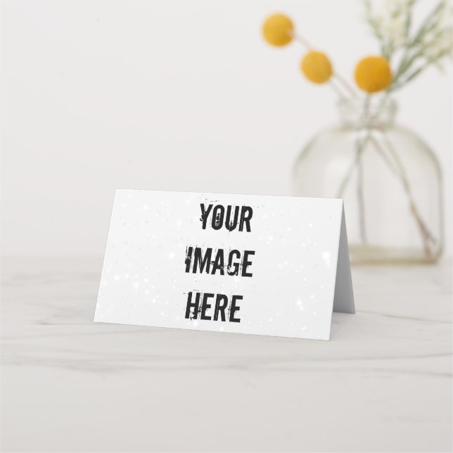 Hel Anpassade-mappat platskort Placeringskort (Framsida)