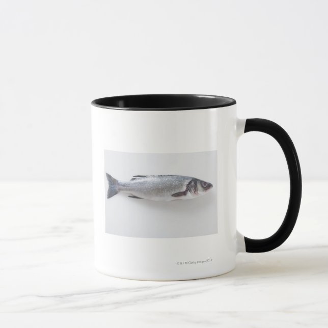 Hel branzinifisk mugg (Höger)