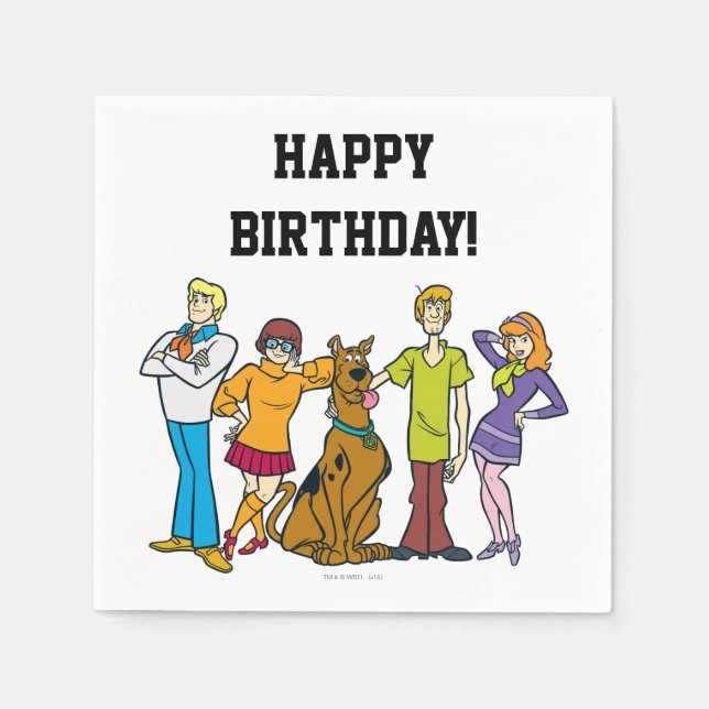 Hel Gang 14 Mystoppinc Pappersservett (Framsidan)