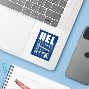 HEL Helsingfors flygplats Klistermärken