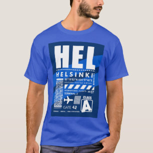 HEL Helsingfors flygplats T Shirt