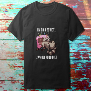 Hel mat och dryck som äter födelsedagskaka t shirt