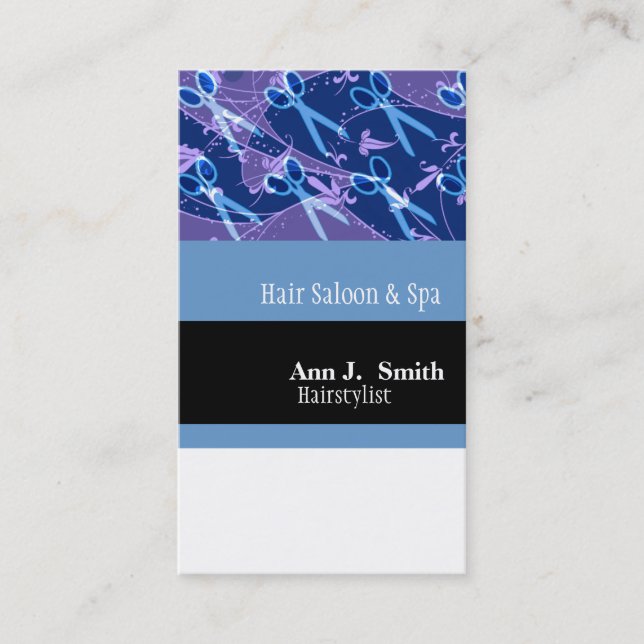 Hel sax för en radda. HÅRSALONGtidsbeställning Tidsbeställning Kort (Framsida)