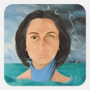 Hela 2010 fyrkantigt klistermärke