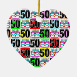 HELA 50 ÅR GAMLA JULGRANSPRYDNAD KERAMIK