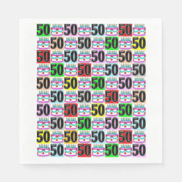 HELA 50 ÅR GAMLA PAPPERSSERVETT