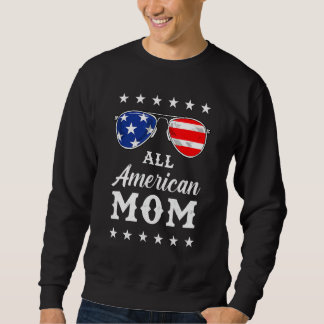 Hela amerikanska Mamma 4 juli 1994 Lång Ärmad Tröja