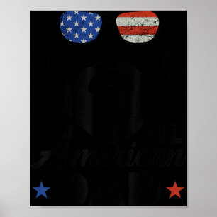 Hela amerikanska Pappa 4:e juli, Bearded Pappa Bea Poster