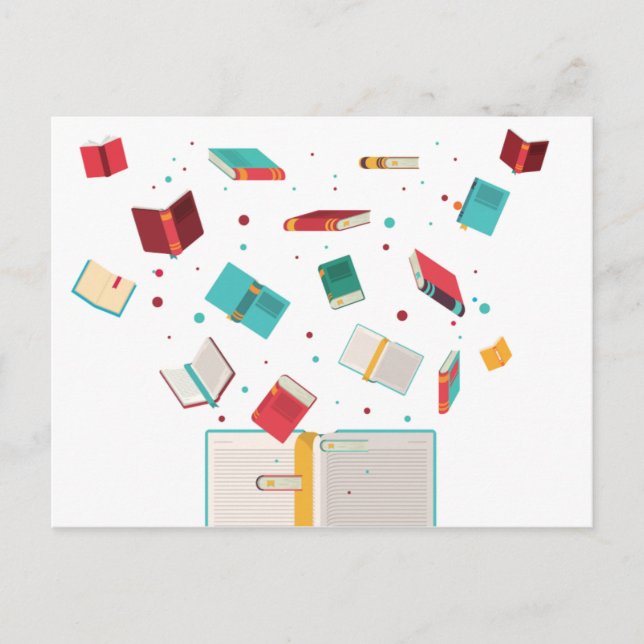 Hela Bokar Vykort (Framsida)