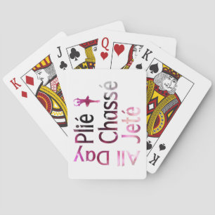Hela dagen, Chasse, Jete ~ Ballet Design Casinokort