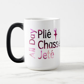 Hela dagen, Chasse, Jete ~ Ballet Design Magisk Mugg