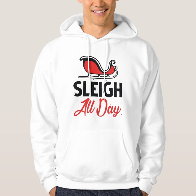 Hela dagen hoodie (Framsida)