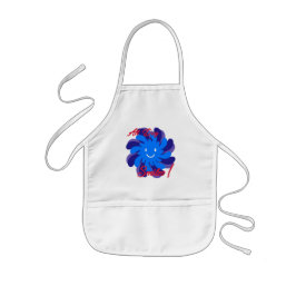 Hela dagen Smiley face Kids Apron Barnförkläde