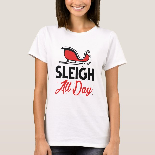 Hela dagen t shirt (Framsida)