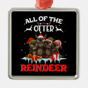 Hela den ömtåliga renen annan jul julgransprydnad metall