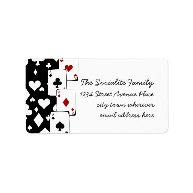 Hela Ess Adressetikett (Framsidan)