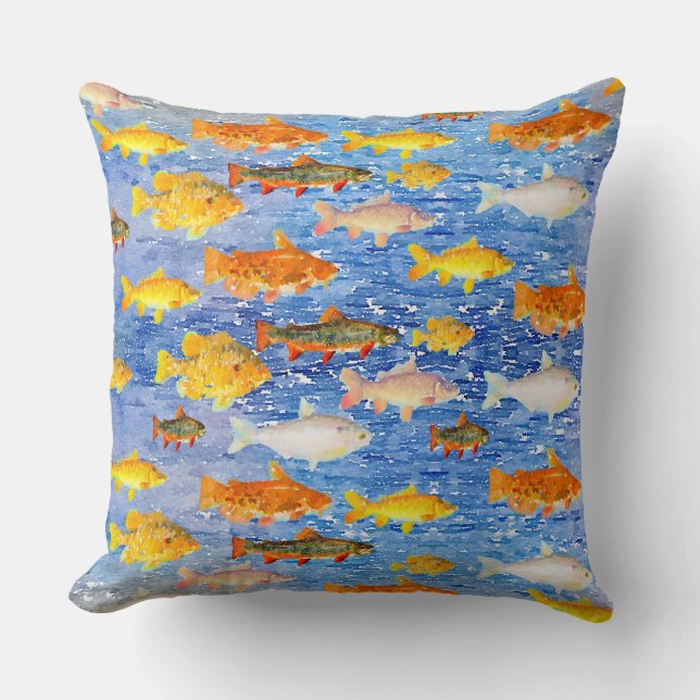 Hela fisken i havet kudde (Framsida)