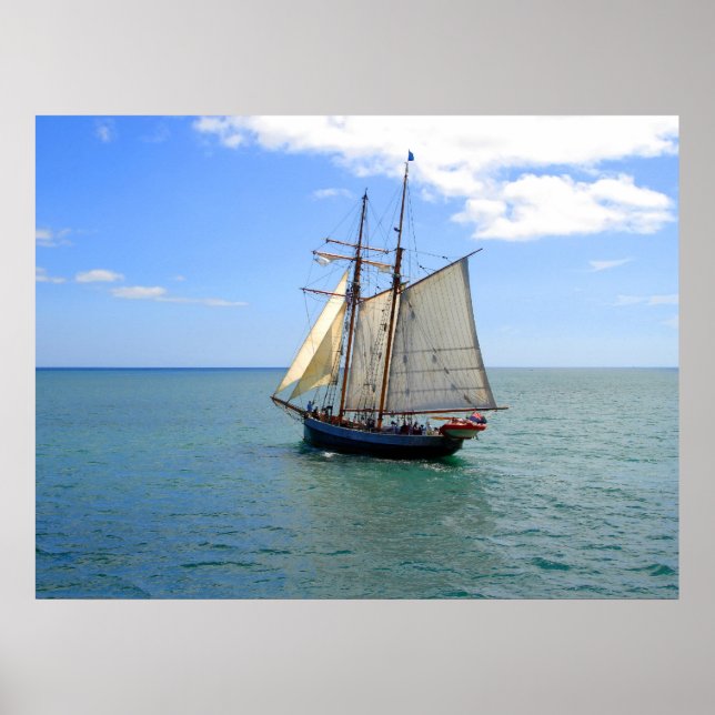 Hela Frakten i Islands bukt, Nya Zeeland Poster (Framsidan)
