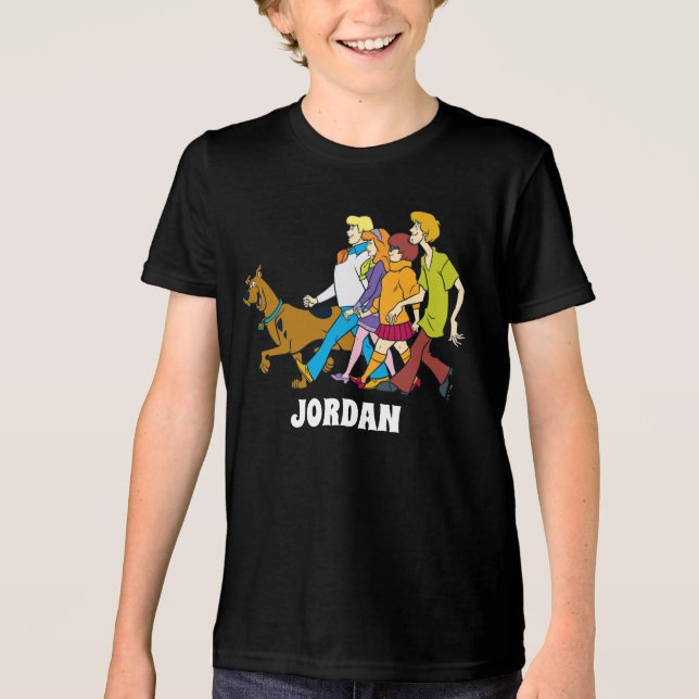 Hela gänget 18 Mystery Inc T Shirt (Framsida)