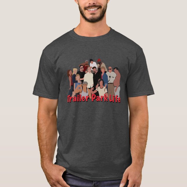Hela gänget vänner t shirt (Framsida)